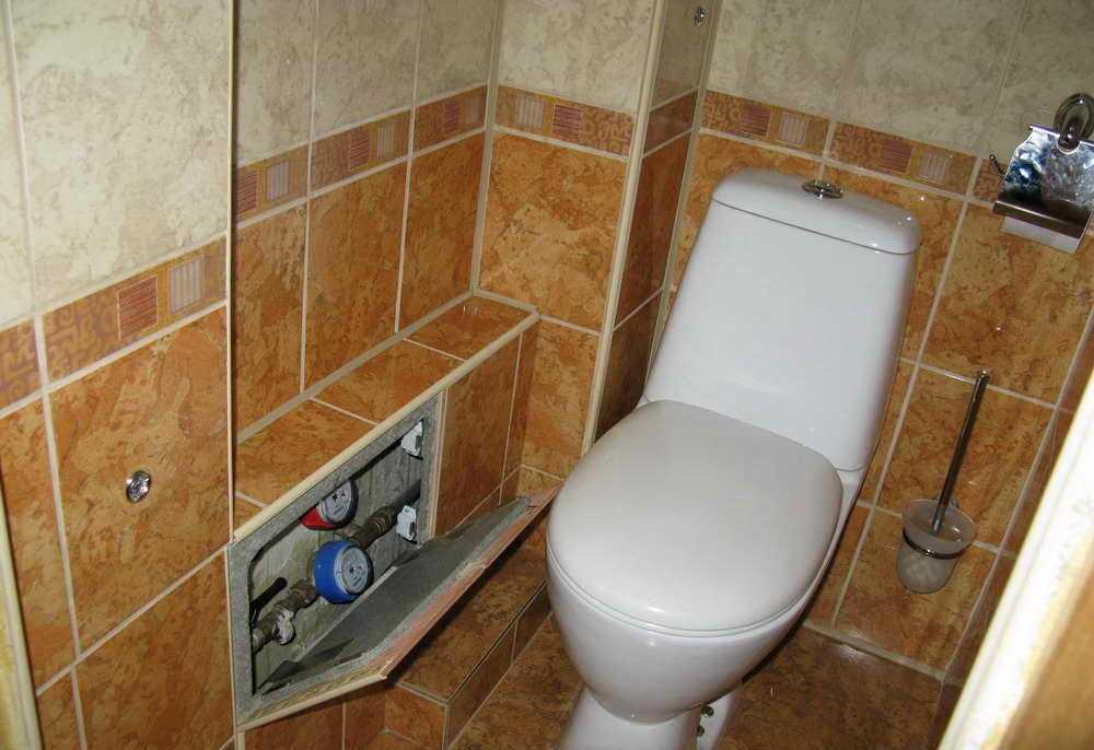 Ремонт туалета в Хрущёвке 